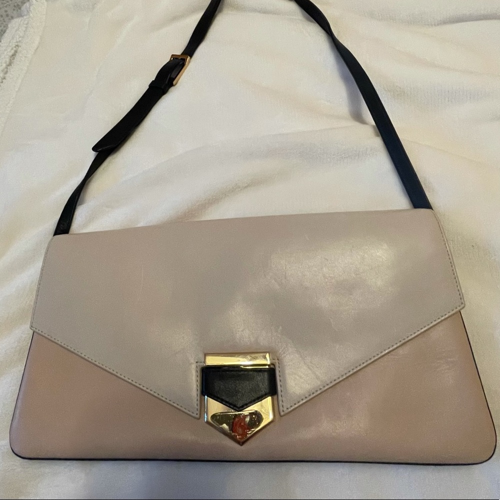 Time's Arrow Vega Ivory Shoulder Bag